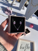 Load image into Gallery viewer, Sterling Silver Mystery Jewelry Bundle - 1 set of earrings, necklace, and ring ($300 Value)
