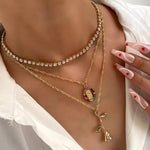 Load image into Gallery viewer, Rosa Bendita Necklace Set
