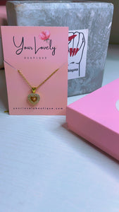 Golden Heart Necklace