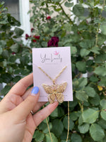 Load image into Gallery viewer, Butterfly Pendant Necklace
