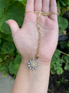 Sunflower Necklace