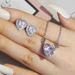 Load image into Gallery viewer, Sterling Silver Mystery Jewelry Bundle - 1 set of earrings, necklace, and ring ($300 Value)
