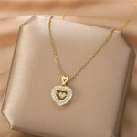 Load image into Gallery viewer, Golden Heart Necklace
