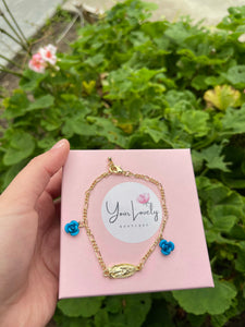 La Virgen Ocean Blue Bracelet