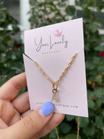 Load image into Gallery viewer, Letter A Necklace
