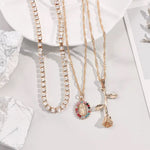 Load image into Gallery viewer, Rosa Bendita Necklace Set
