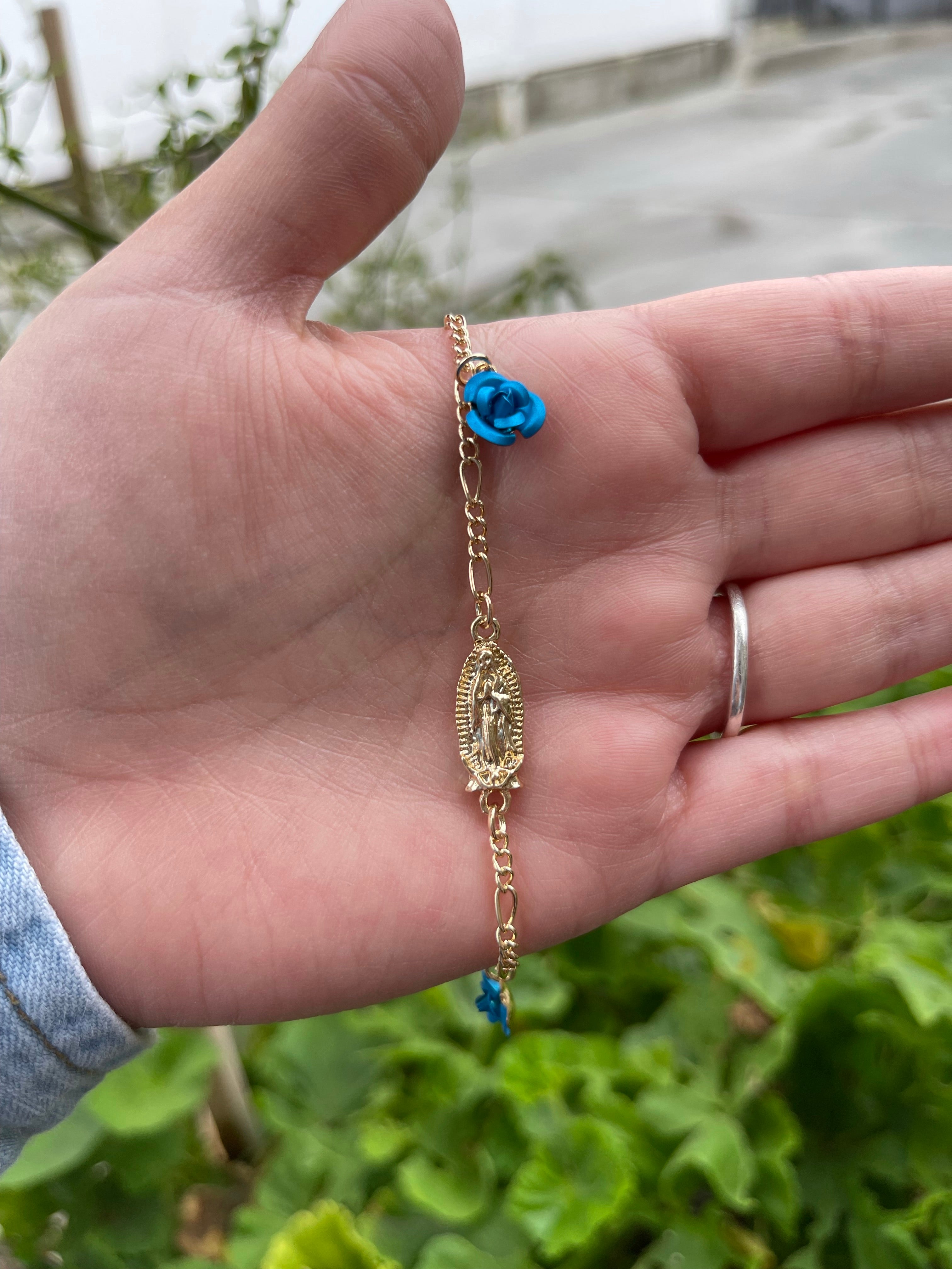 La Virgen Ocean Blue Bracelet