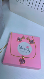 Load image into Gallery viewer, Dainty Heart (Necklace and Earrings)
