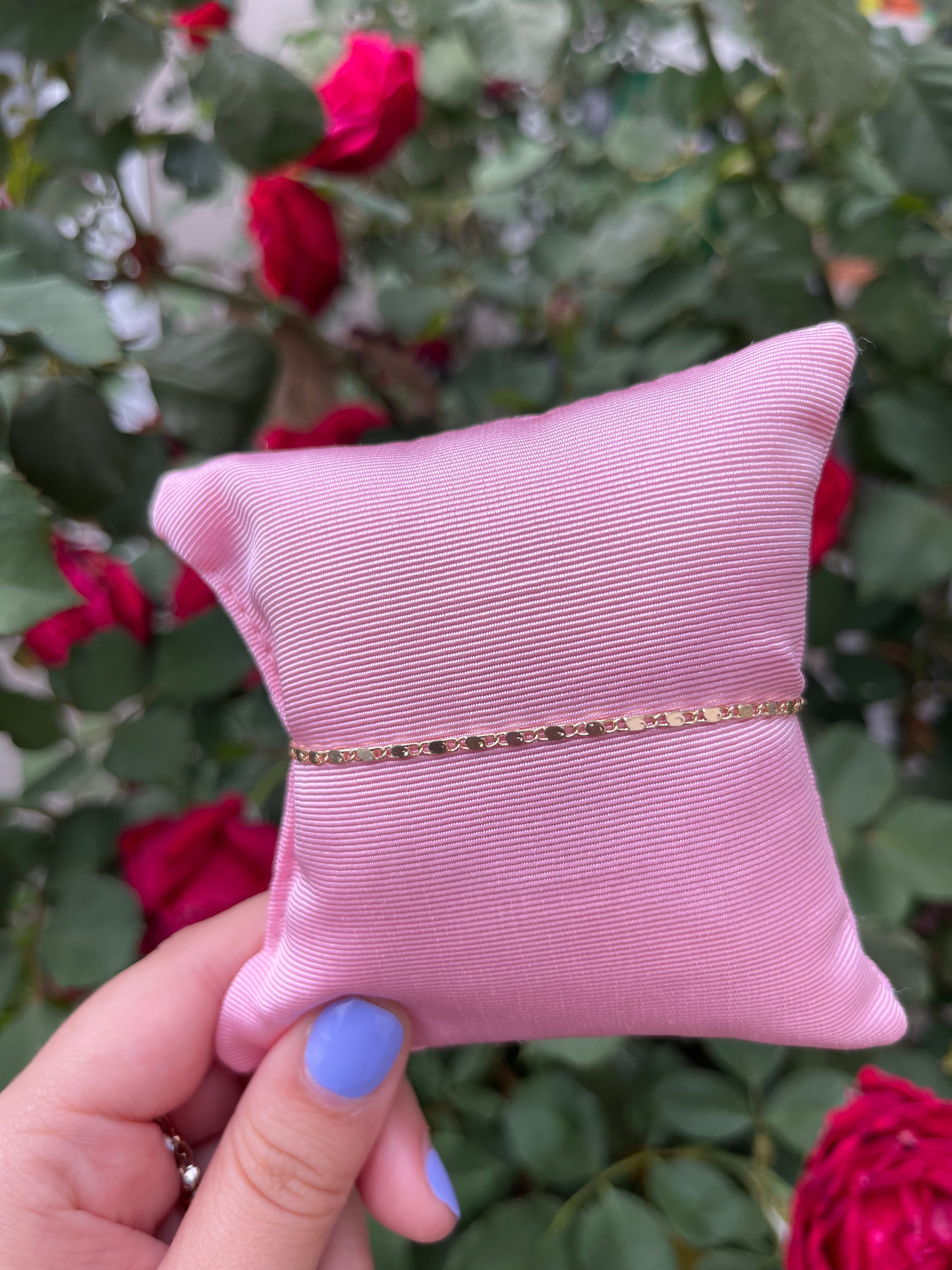 Delicate Gold Chain Bracelet Gold Plated