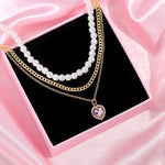 Load image into Gallery viewer, Adore You Crystal Heart Necklace
