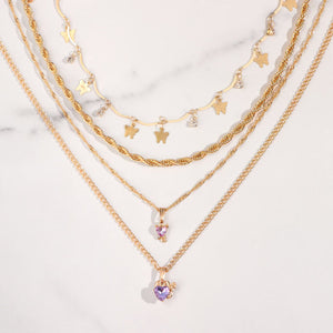 Violet Necklace Set