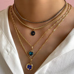 Load image into Gallery viewer, Midnight Blue Necklace Set
