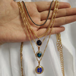 Load image into Gallery viewer, Midnight Blue Necklace Set
