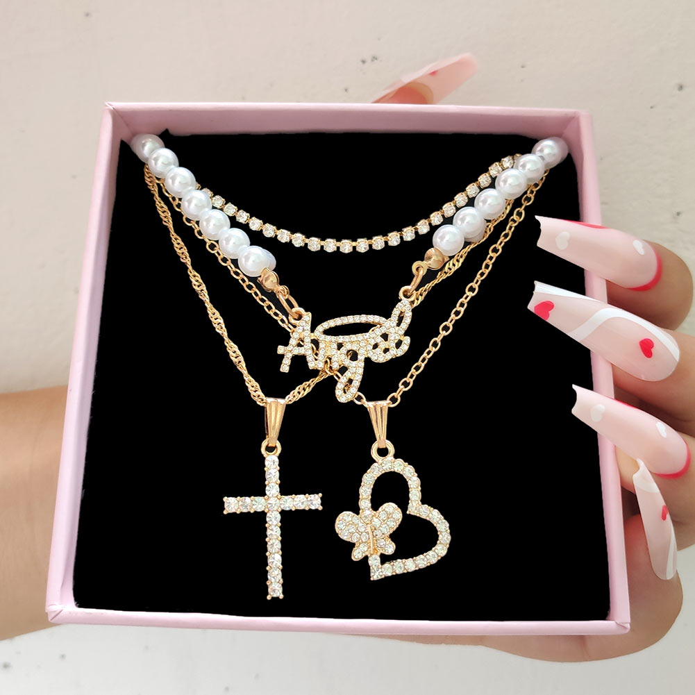 Sweet Angel Necklace Set